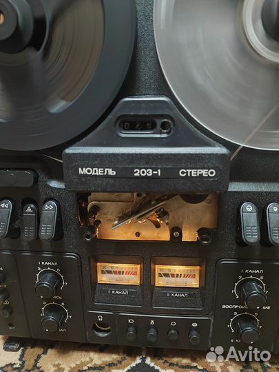 Катушечный магнитофон Нота 203-1