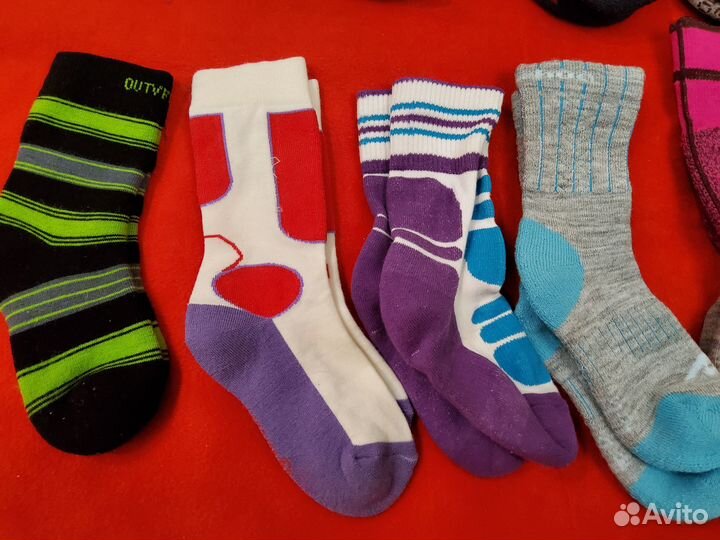 Носки термо,треккинговые детские,лыжные,спорт