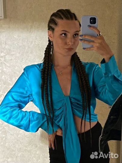 Рубашка женская lime