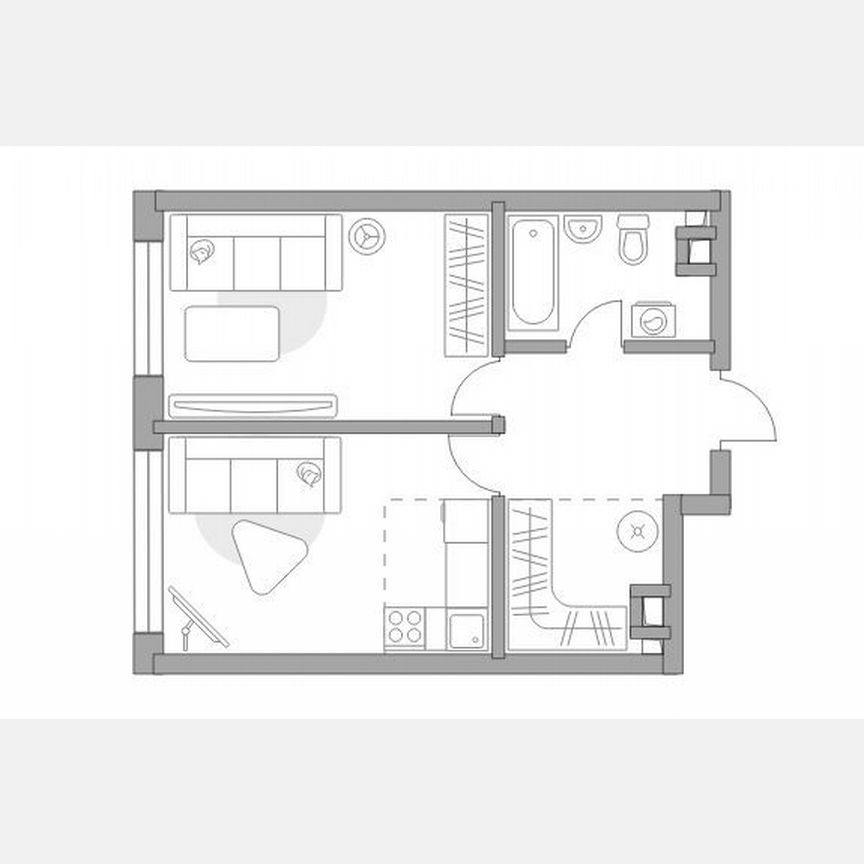 1-к. квартира, 41,9 м², 14/25 эт.