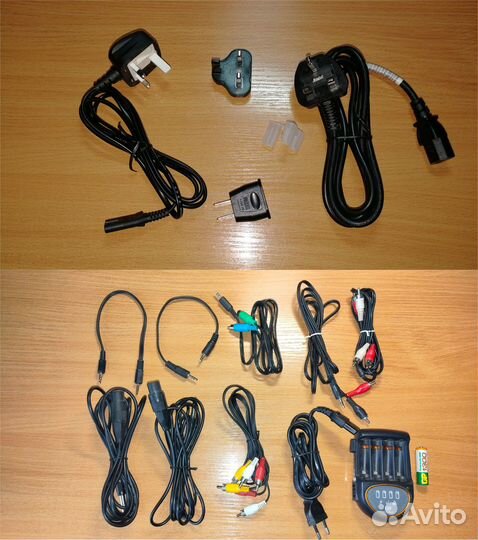 Кабели питания пк и др. кабели, комп. мелочёвка