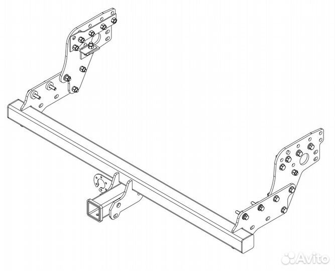 Фаркоп на Fiat Fullback (2006)