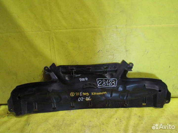 Накладка под капот Mercedes 211E 02-09г 28183