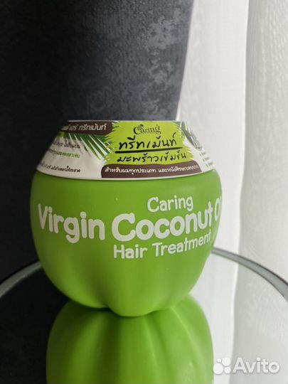 Маска для волос caring virgin coconut тайская