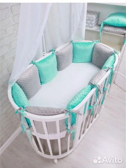 Бортики в кроватку