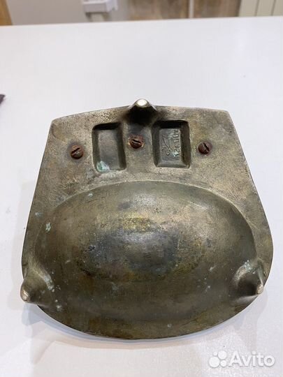 Пепельница нимор бронза 3 обезьяны редкость