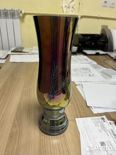 Ваза для цветов стеклянная