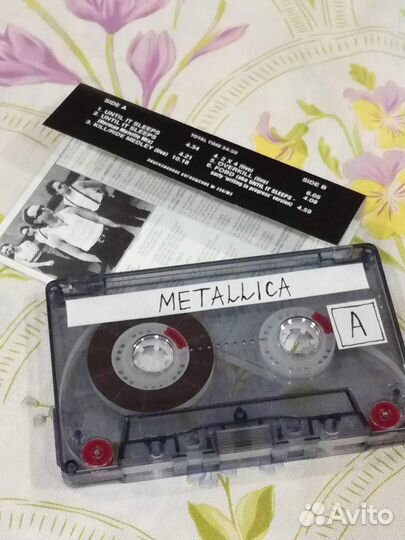 Аудиокассета metallica