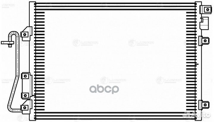 Радиатор кондиц. для ам Renault Clio II (98),S