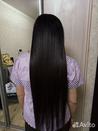 Модель Наращивание волос