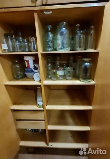 Шкафы из дерева гарнитур ГДР 60е гг СССР