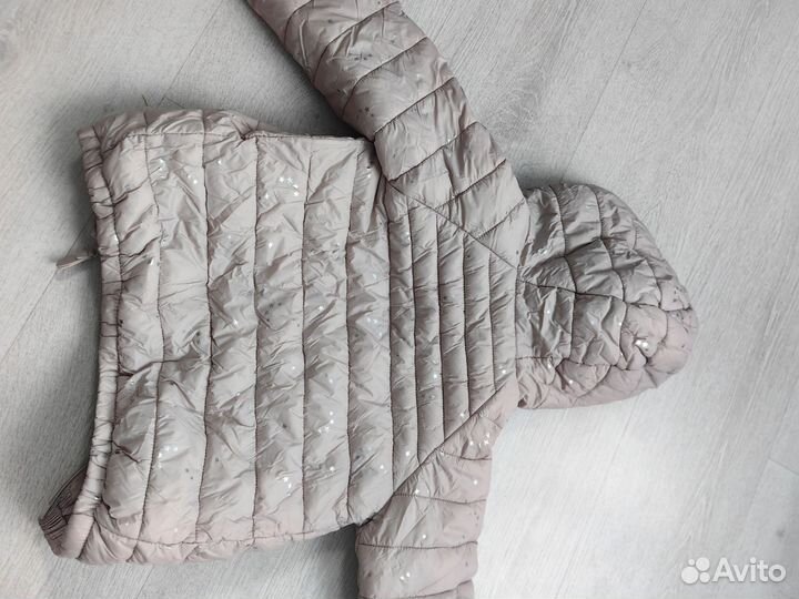 Куртки демисезонные пакетом для девочки 86-92