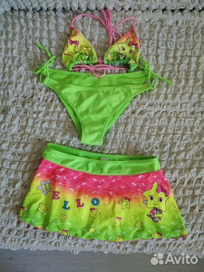 Купальник для девочки 34 размер