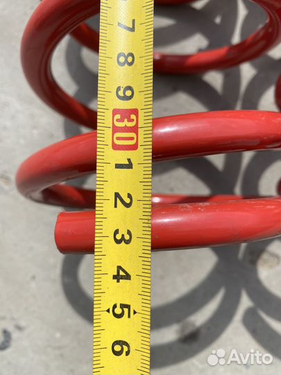 Пружины фобос с занижением 2107