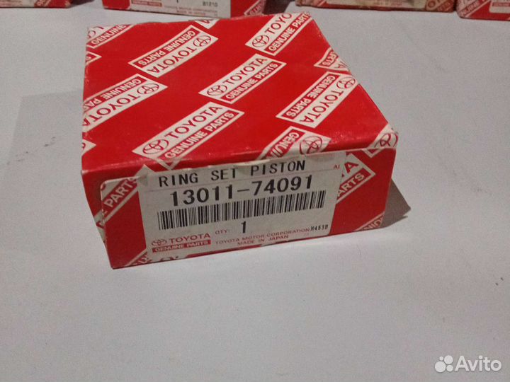 Кольца поршневые STD, комплект toyota camry