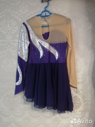 Платье для фигурного катания 160- 165 см
