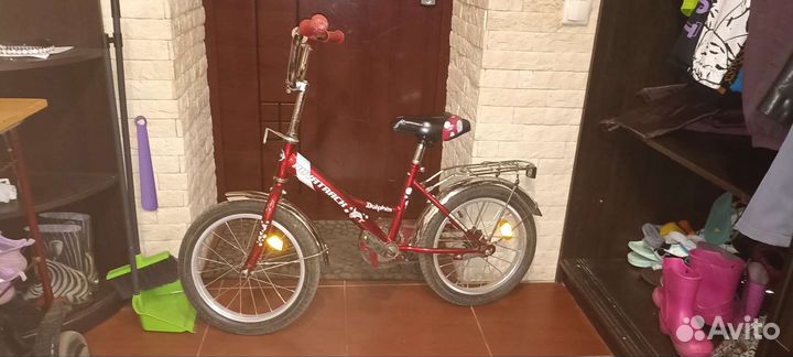 Детский велосипед бу 16