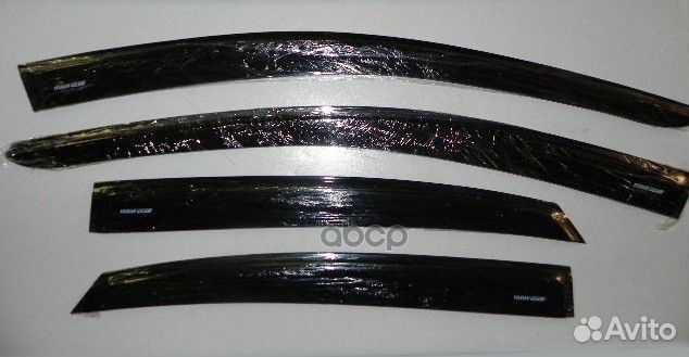 Дефлекторы неломающиеся на боковые стекла voron