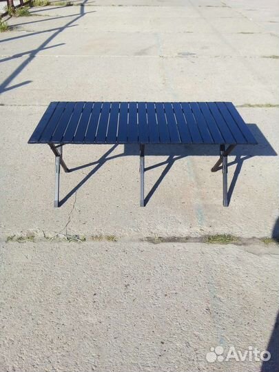 Стол складной реечный 120х60х50