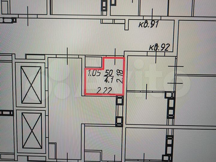 Комната 6 м² в 1-к., 11/24 эт.
