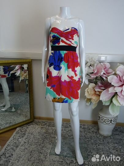 Tibi платье натуральный шелк 42 размер новое