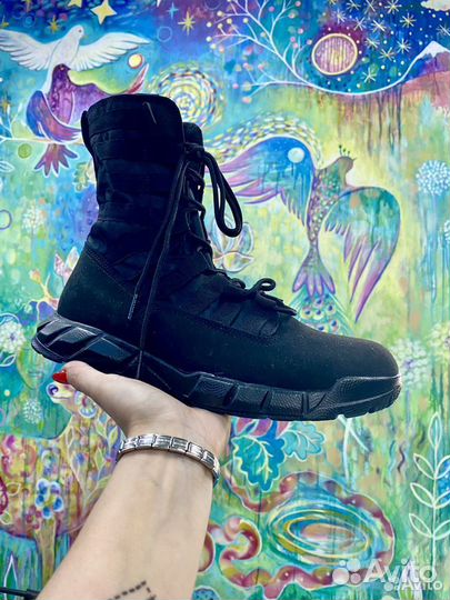 Берцы облегченные летние черные