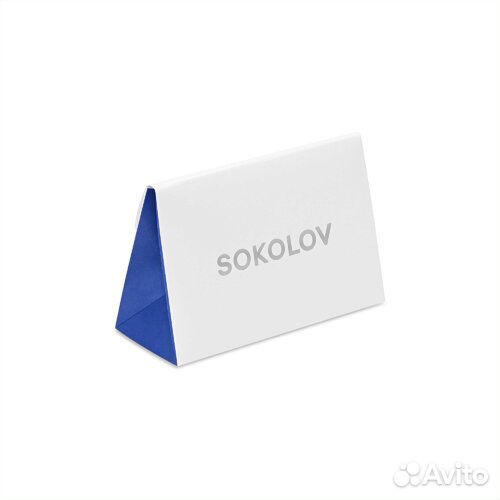 Кольцо sokolov из серебра, 94013669, р.17