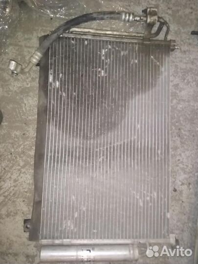 Радиатор кондиционера (конденсер) KIA RIO 2000-2
