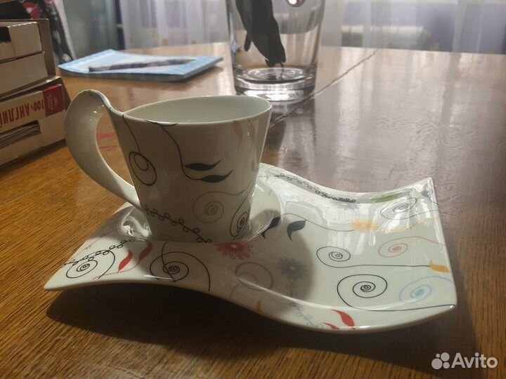 Чашка с блюдцем