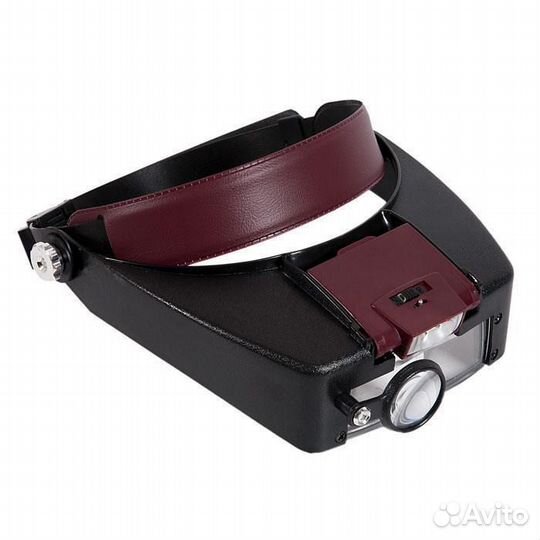 Лупа MG 81007-A (1.5x 3x 8.5x 10) с головным крепл