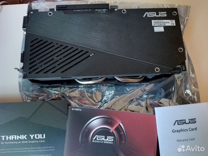 Asus gtx 1660 super OC Видеокарта