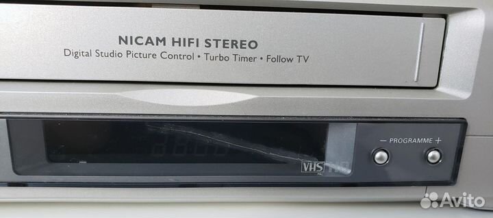 Видеомагнитофон Philips 6 heads Hi-Fi Stereo