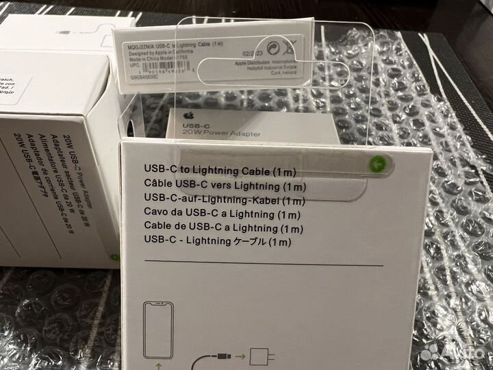 Адаптер питания Apple USB-C 20W оригинал 100