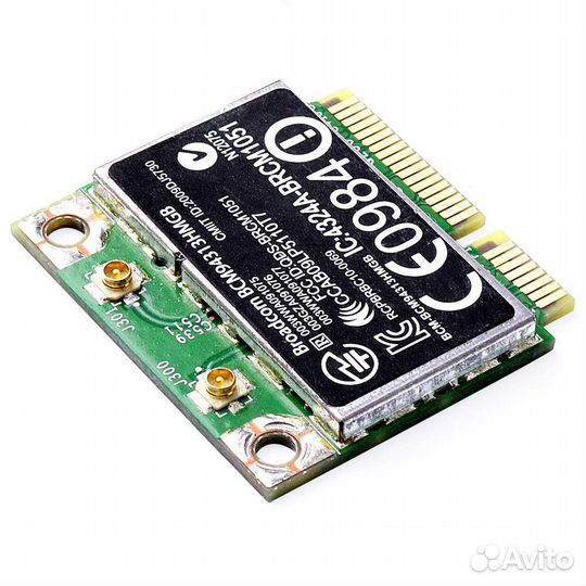Внутренний модуль WiFi+Bluetooth для ноутбука
