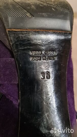 Ботильоны Vero Cuoio Italy 36 размер