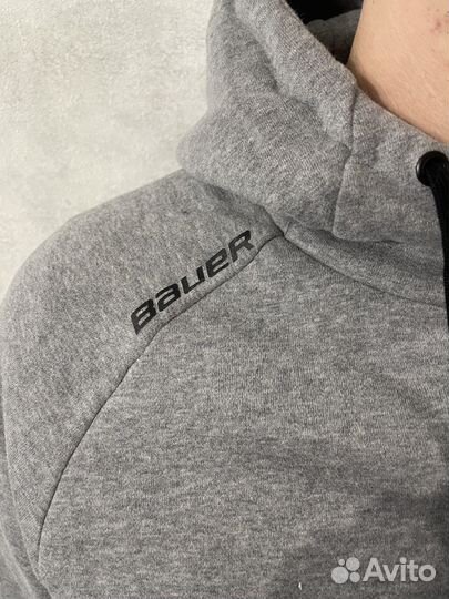 Толстовка bauer perfect hoodie BLK