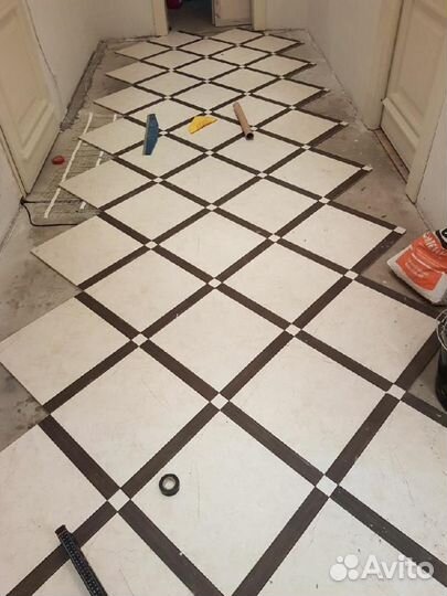 Плиточник укладка плитки