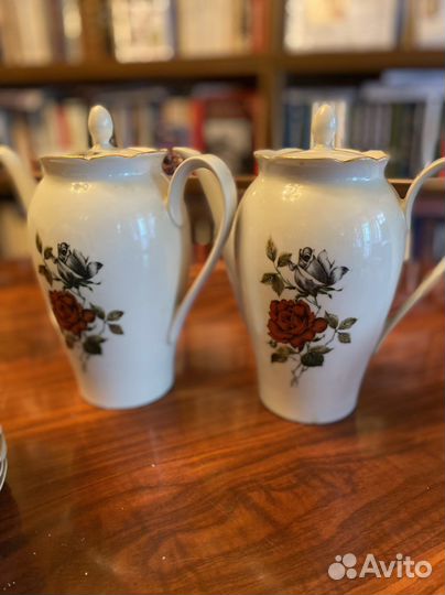 Чайный сервиз роза kahla гдр