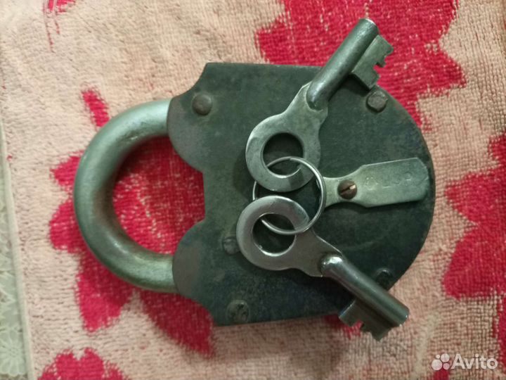 Замок амбарный СССР