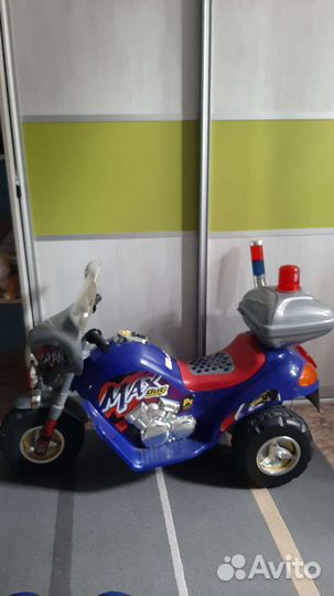 Детский электро мотоцикл