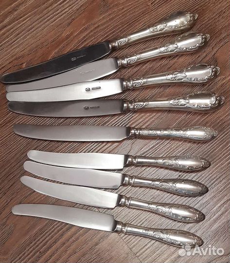 Мельхиоровые ножи СССР