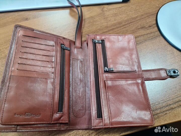 Мужской итальянский клатч (сумка, барсетка)