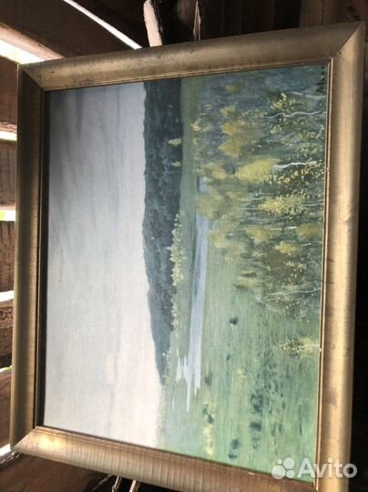 Картина холст масло СССР