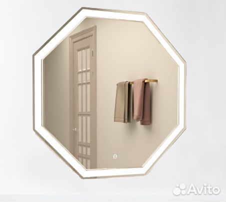 Зеркало с подсветкой ART&MAX argo AM-Arg-700-700