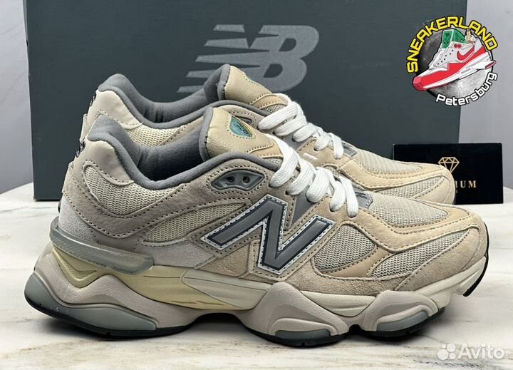 Кроссовки New Balance 9060 бежевые