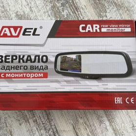 Зеркало-видеорегистратор VEHICLE BLACKBOX DVR с камерой заднего вида