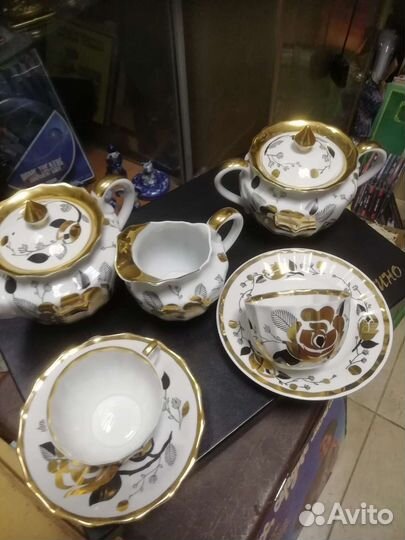 Сервиз чайный, Вербилки, 65-70гг