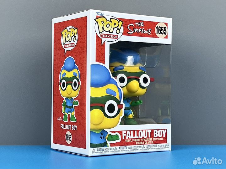 Funko Pop 1655 Fallout Boy Milhouse The Simpsons