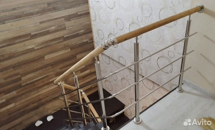 Перила, поручни из нержавеющей стали