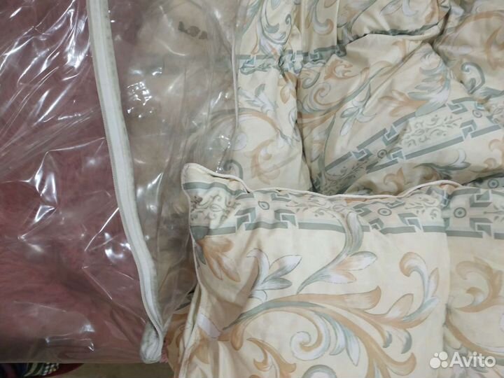 Одеяло лебяжий пух новое